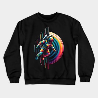 Geometric Astronaut Odyssey Crewneck Sweatshirt